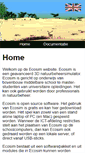 Mobile Screenshot of ecosim.nl